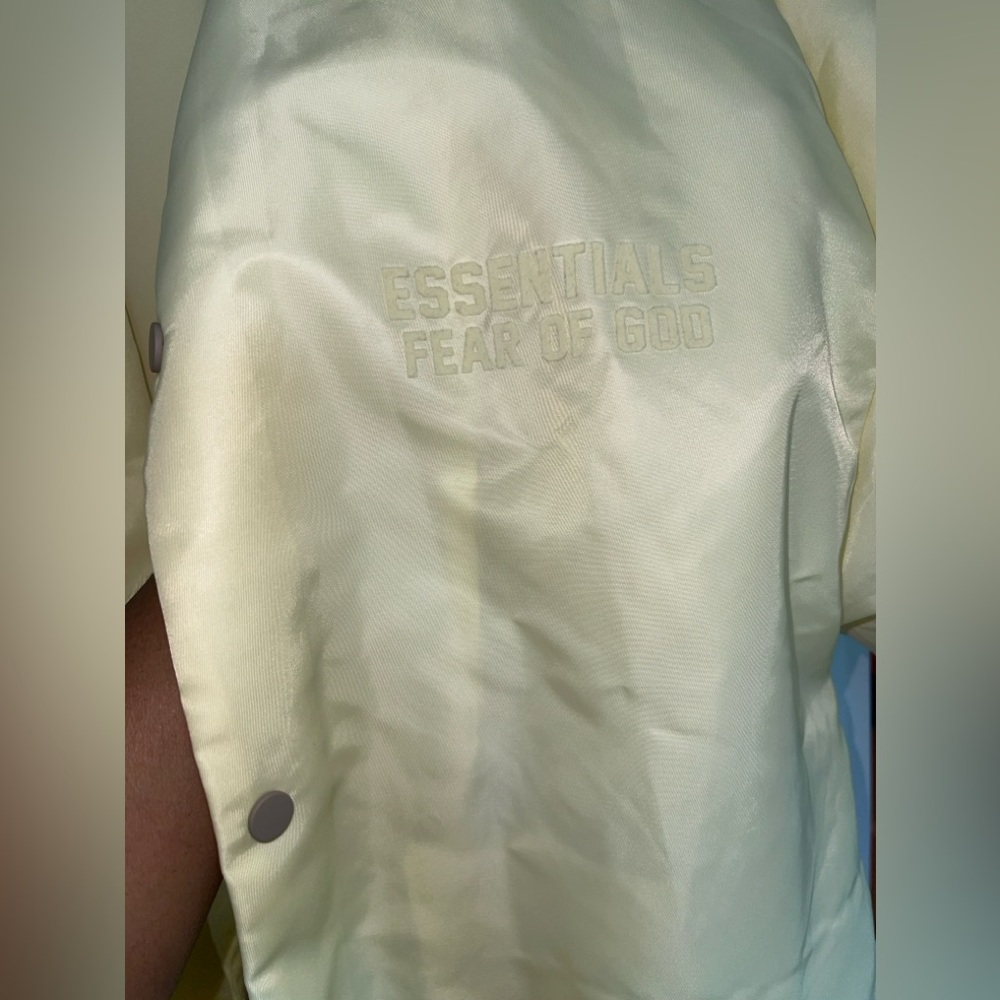 Essentials Nylon Button Front Jacket - image 2